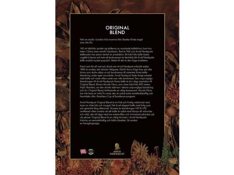 Kaffe ARVID.N Original Blend 500g