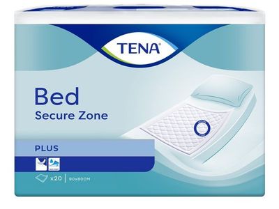 InkoSkydd TENA Bed Plus 90x80 cm 20/fp