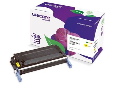 Toner WECARE HP C9722A/6822A004 8K gul