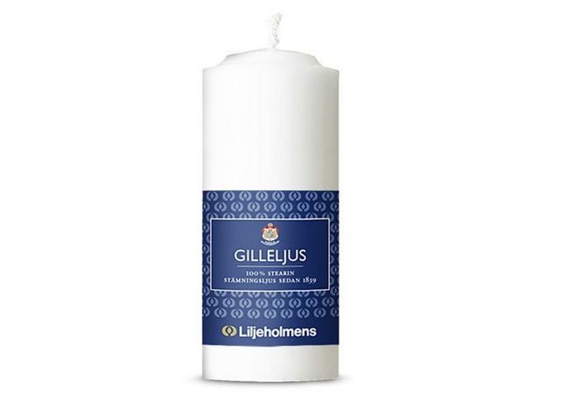 Gilleljus LILJEHOLMENS 12cm vit
