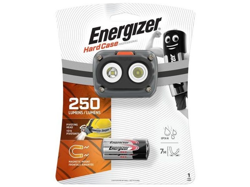 Hjälmlampa ENERGIZER Hardcase Pro 250 lm