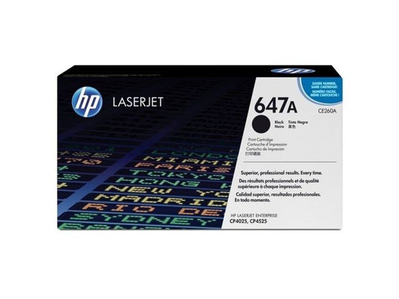 Toner HP CE260A 8,5K svart