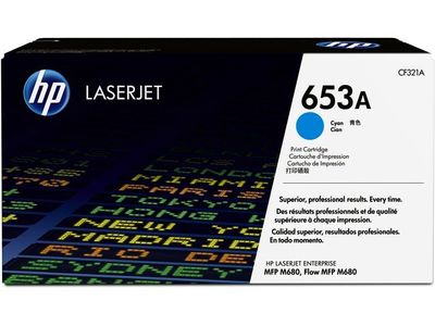 Toner HP CF321A 653A 16,5K cyan