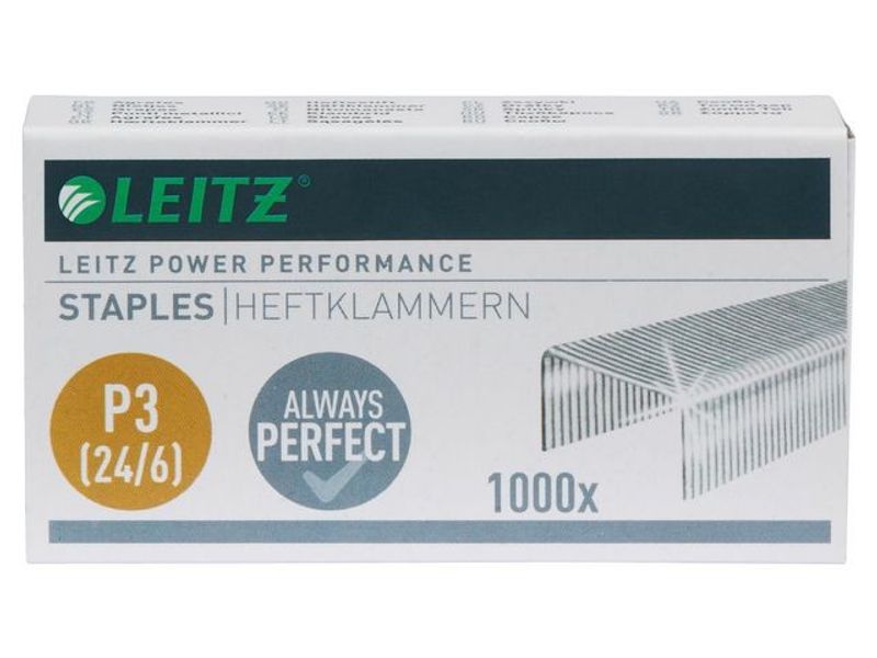 Häftklammer LEITZ P3 24/6, 1000/fp