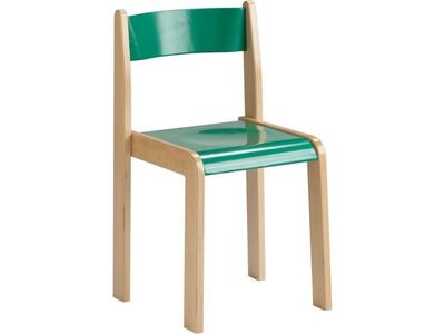 Barnstol Kulör sitthöjd 30cm grön