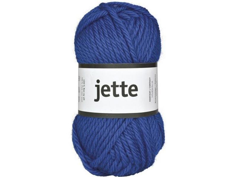 Ullgarn Jette 50g blå