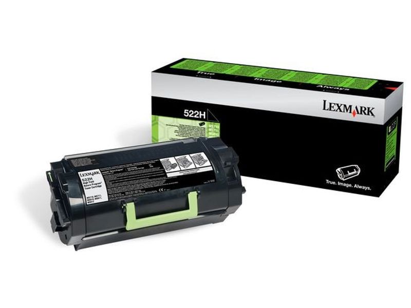 Toner LEXMARK 52D2H00 522H 25K svart