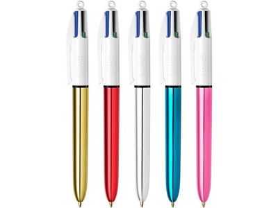 Kulpenna BIC 4 Colours SHINE 1mm