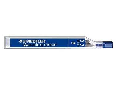 Reservstift STAEDTLER 0,7mm B 12/fp