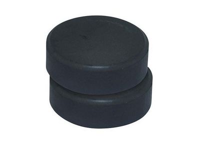 Färgpuckar 57mm, svart 6/fp