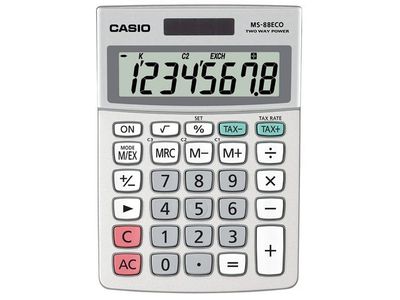 Bordsräknare CASIO MS-88ECO