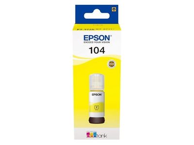 Bläckpatron EPSON T104 C13T00P440 gul