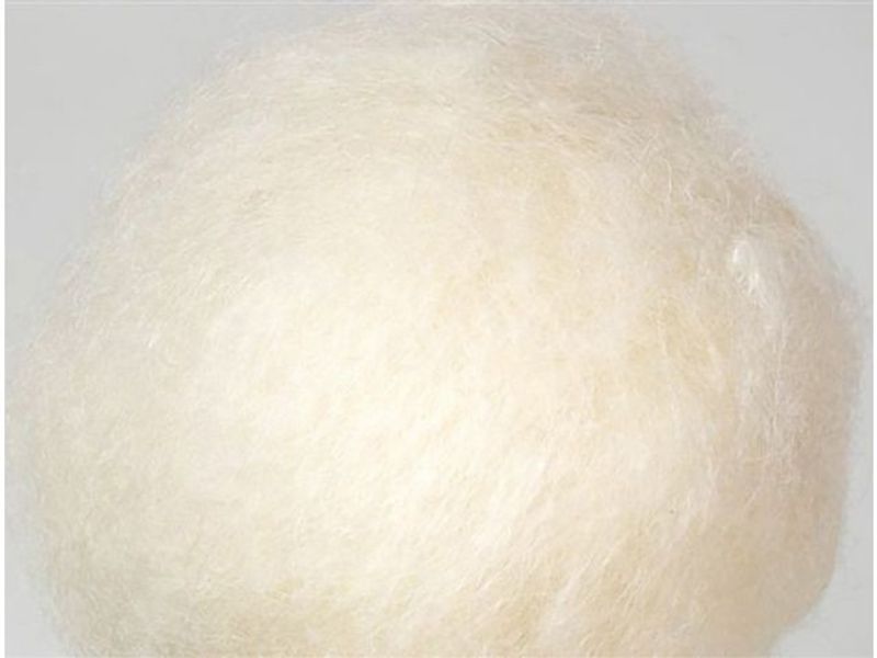 Kardad ull 250g natur