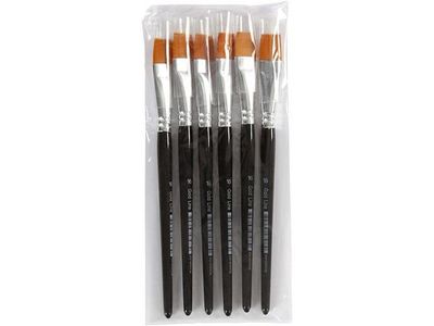 Syntetpensel Gold Line flat nr.16 6/fp