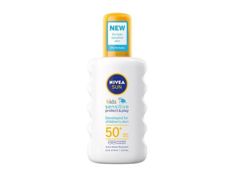 Solskydd NIVEA Kids Spray 50+ 200ml