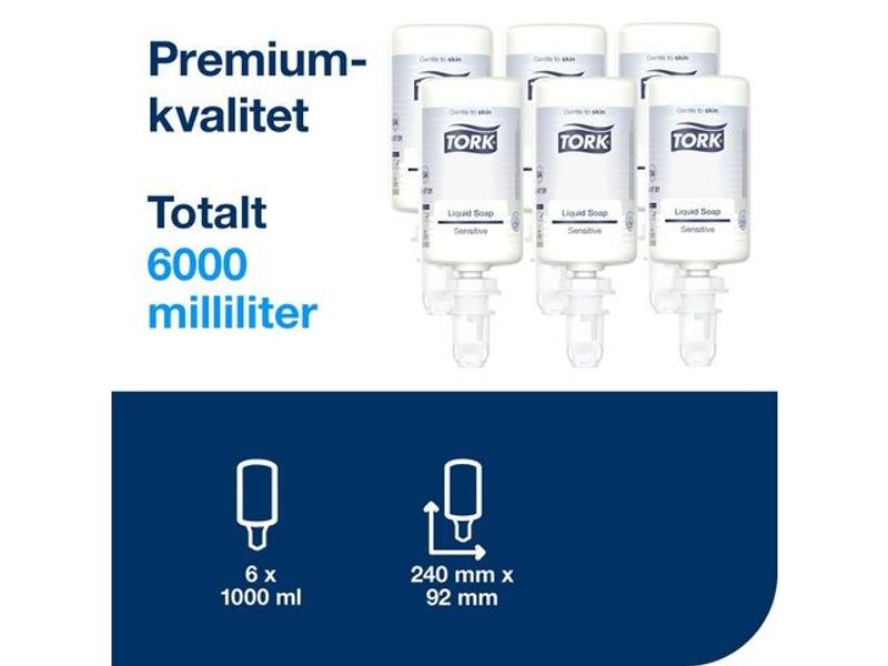 Tvål TORK S4 Sensitive 1L