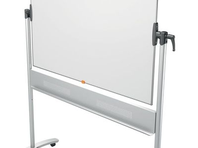 Whiteboard mobil NOBO stål 90x120cm