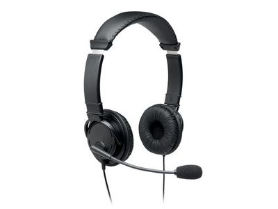 Datorheadset KENSINGTON Hi-Fi USB-A sva