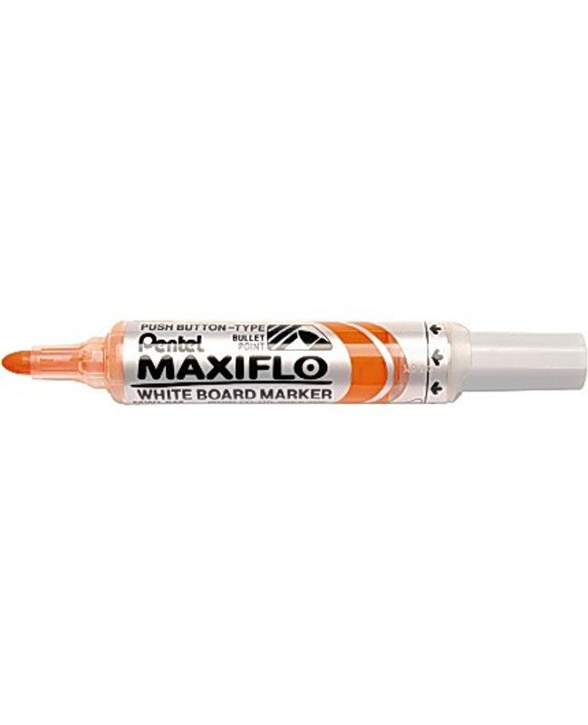 Whiteboardpenna PENTEL Maxiflo rund ora