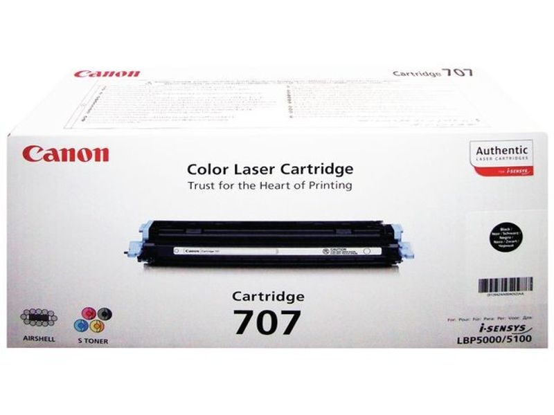 Toner CANON 9424A004 CRG707BK 2,5K svart