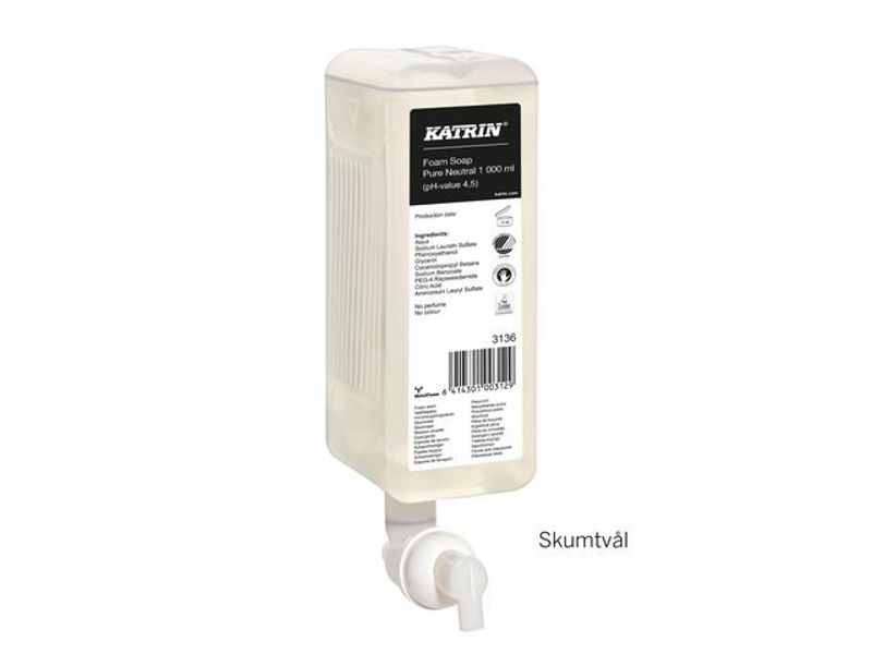 Skumtvål KATRIN Neutral Clean 1L