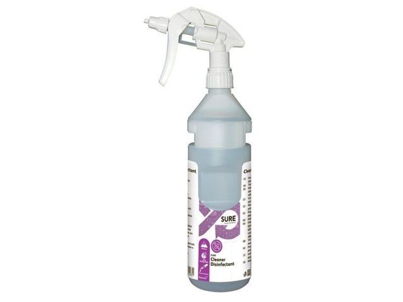 Sprayflaska SURE CleanerDisin. tom 750ml