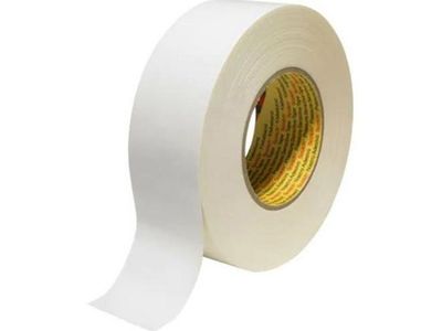 Tejp textil plastbelagd 50mx25mm vit