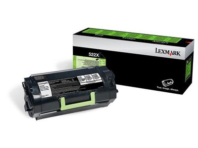 Toner LEXMARK 52D2X00 522X 45K svart