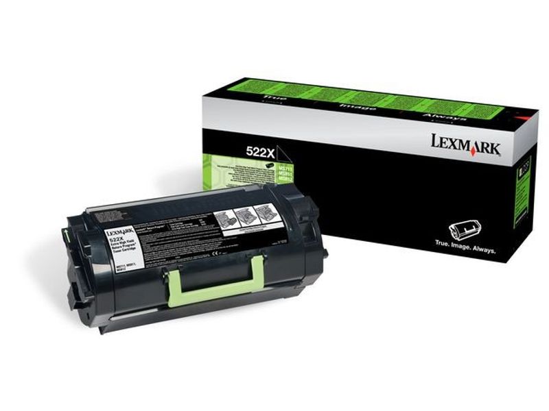 Toner LEXMARK 52D2X00 522X 45K svart