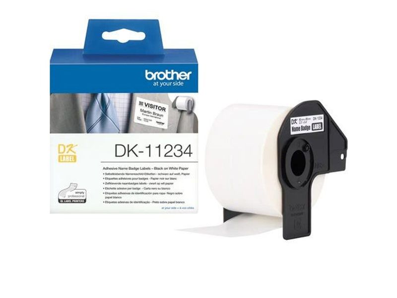 Etikett BROTHER DK11234 86x60 mm 260/fp