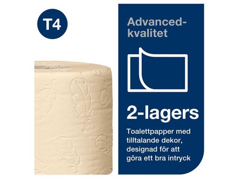 Toalettpapper TORK Adv T4 natur 24/fp