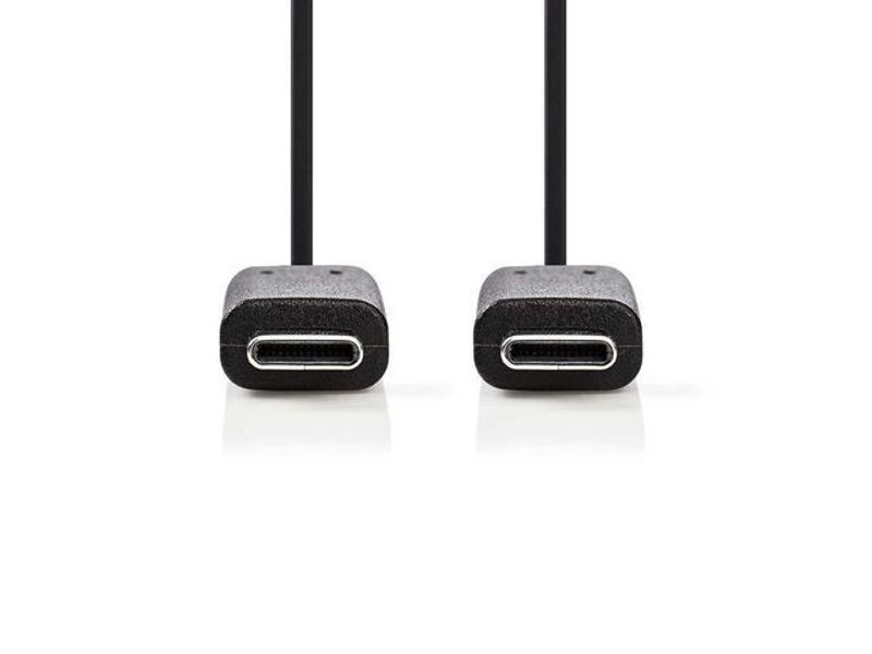 Kabel NEDIS USB-C - USB-C 1m svart