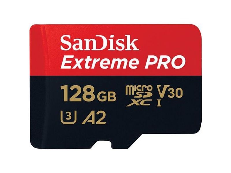 Minneskort SANDISK MicroSDXC E. Pro128GB