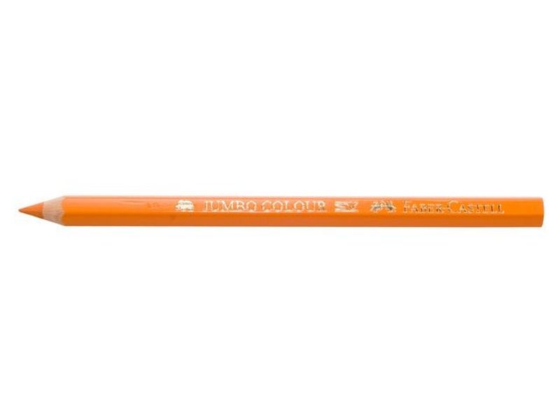 Färgpenna FABER Jumbo orange 12/fp