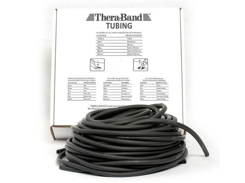 THERA-BAND TUBING 30,5m svart