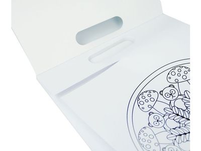 Målarbok Mandala 24 sidor
