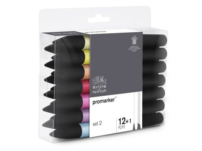 Promarker Softa färger Fine/Broad 12/fp