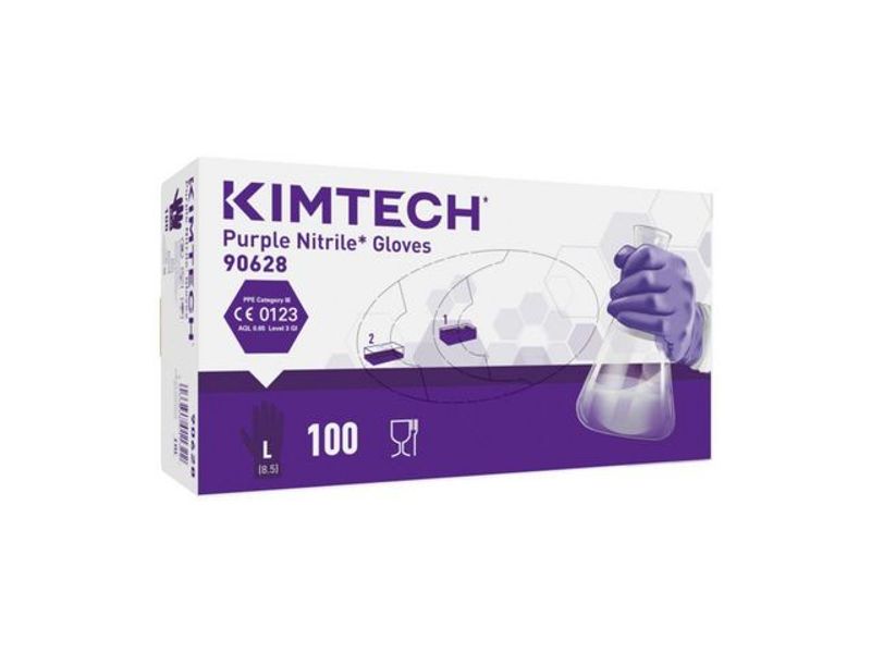 Nitrilhandske KIMTECH lila XS 100/fp