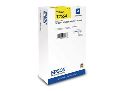 Bläckpatron EPSON C13T755440 gul