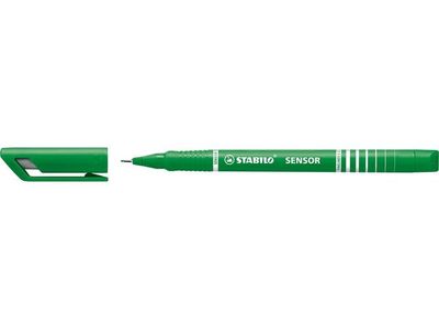 Fineliner STABILO Sensor 0.3mm grön