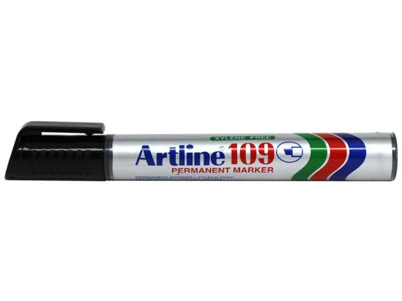 Märkpenna ARTLINE 109 sned 2-4mm svart