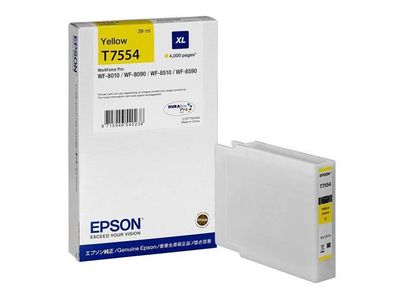 Bläckpatron EPSON C13T755440 gul