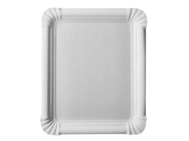 Tallrik Pure kantig 16,5x20cm vit 250/fp