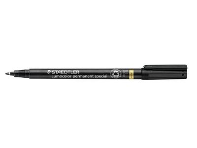 Universalpenna LUMOCOLOR F P spec svart