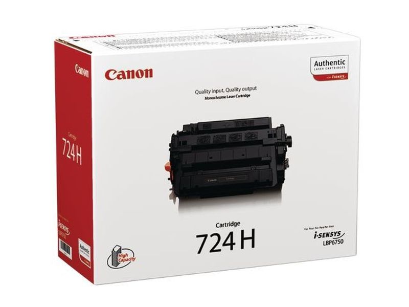 Toner CANON 3482B002 CRG724H 12,5K svart