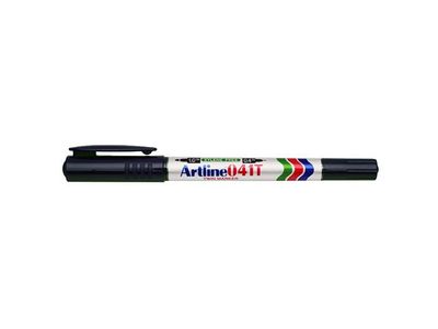 Märkpenna ARTLINE 041T 2-i-1 rund svart