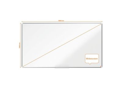 Whiteboard NOBO premium stål 85'