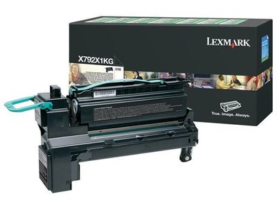 Toner LEXMARK X792X1KG 20K svart