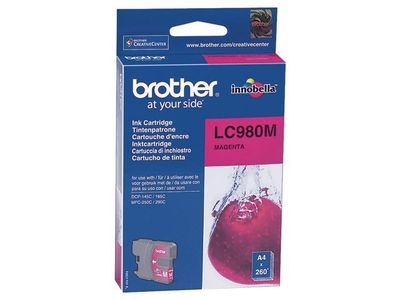 Bläckpatron BROTHER LC980M magenta