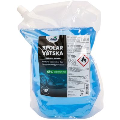 Spolarvätska Färdigblandad -18C / 3 Liter